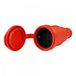 TP Electric Prise en caoutchouc 16A 230V 2P+E, prise, couleur rouge