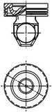 Kolbenschmidt 40368600 - Piston