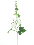 Erutan avon Alcea spray cream 102 cm kunstbloem