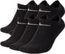 Nike Everyday Cushioned No-Show Socks (6-pack)