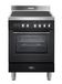 Boretti CFBI601AN - Cuisinière autoportante - Induction - 4 zones - Noir