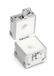 KERN aluminium gewichtenset voor 200 g gewicht, aluminium voor E1-M2, knop/compact, zilver
