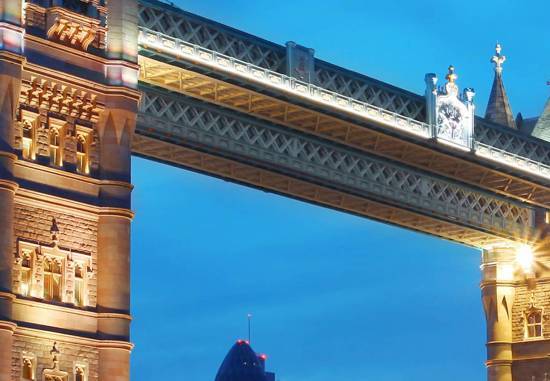 Fotobehang - Tower Bridge - 366 x 254 cm - Multi