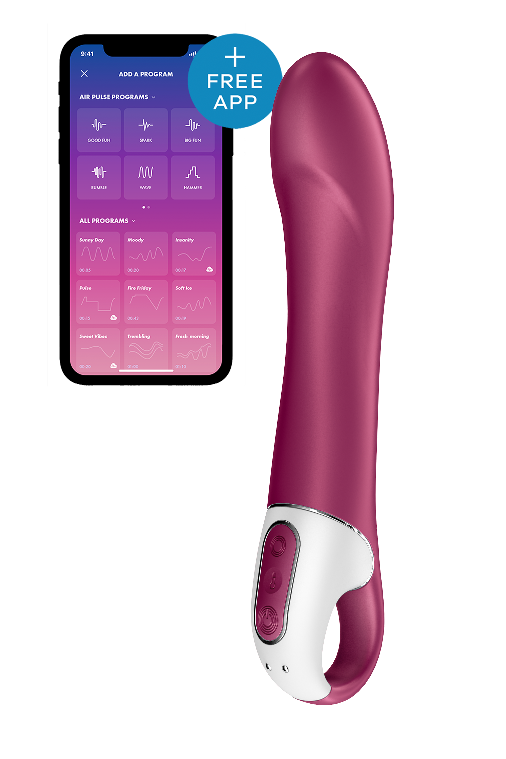Satisfyer Big Heat G-Spot Vibrator