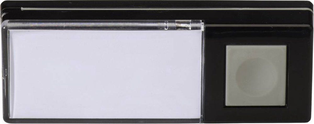 Heidemann Draadloze deurbel Zender 70883 HX zwart