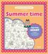 Summer Cocon Zakka Summer time poster à colorier sweet & cosy coloriage activité créative - cosy colo géant