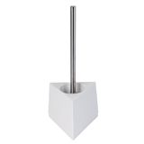 MSV WC-set Suez van polyhars in wit, 30 x 20 x 15 cm