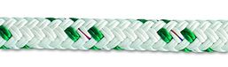 Chapuis DPY8 Polyestertouw voorgerekt 1,2 T 8 mm diameter 100 m spoel wit groen blauw rood