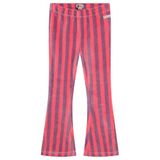 Daily7 flared gestreepte broek