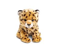 Uni-Toys - Cheeta's voor jongens, zittend - 22 cm (hoogte) - pluche wild dier - pluche dier, knuffeldier