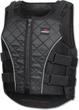 Waldhausen SWING P19 Body Protector With Zip, Children, Black/Grey, One Size