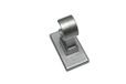 GARDINIA Steun voor gordijnroedes Californië, Ø12 mm, zilver-mat, 2,7 cm, 2 stuks