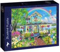 Bluebird Blue Cottage Puzzel 1500 Stukjes