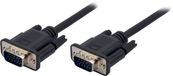MCL CABLE SVGA HD15 Male/Male 3m Zwart