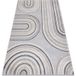 Kiddo Tapis Kiddo 6107 Gris Clair / Crème, Géométrique Pour Enfants, Sensoriel Gris 160x220 cm