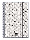 Finocam Agenda 2022, verticaal, van januari 2022 tot december 2022 (12 maanden) E40-210 x 297 mm, spiraalbinding, personaliseerbaar, basics