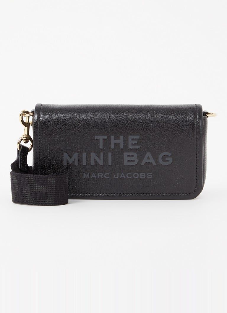 Marc Jacobs The Mini Leather Crossbody Bag with Logo