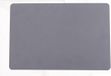 Secret de Gourmet tafel placemat - PU-leer/leer look - grijs - 45 x 30 cm