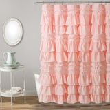 Lush Decor Blush Kemmy Douchegordijn 183 x 182 cm