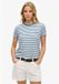 Superdry Essential Logo Gestreept T-shirt Slanke Pasvorm Dames T-shirts