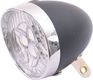 Edge TradinQ Edge Koplamp Retro 3 LED - Zwart/Chroom