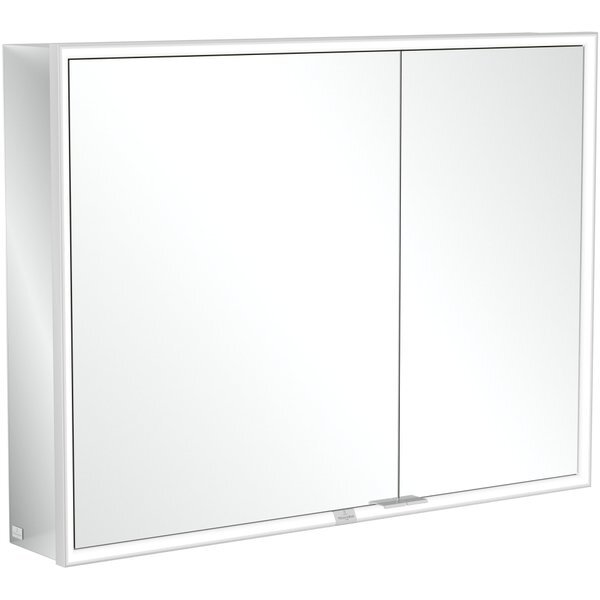 Villeroy & Boch My view spiegelkast 100x75cm 2 deuren 3 contactdoos LED A4551000