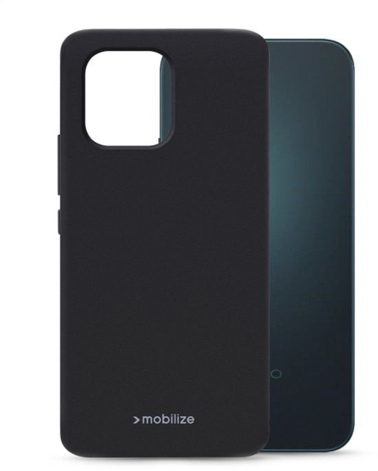 Mobilize Rubber Gelly Case OPPO A6 4G/5G/A6s 4G/5G Matt Black