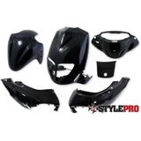 Bekledingset StylePro Bekledingset voor PGO T-Rex, Dr. Big (6-delig) zwart metallic
