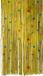 Folat Deurgordijn Folie Goud Retro Sterren - 2 x 1 m