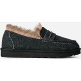 UGG® Ellis Loafer Black Suede Size 42