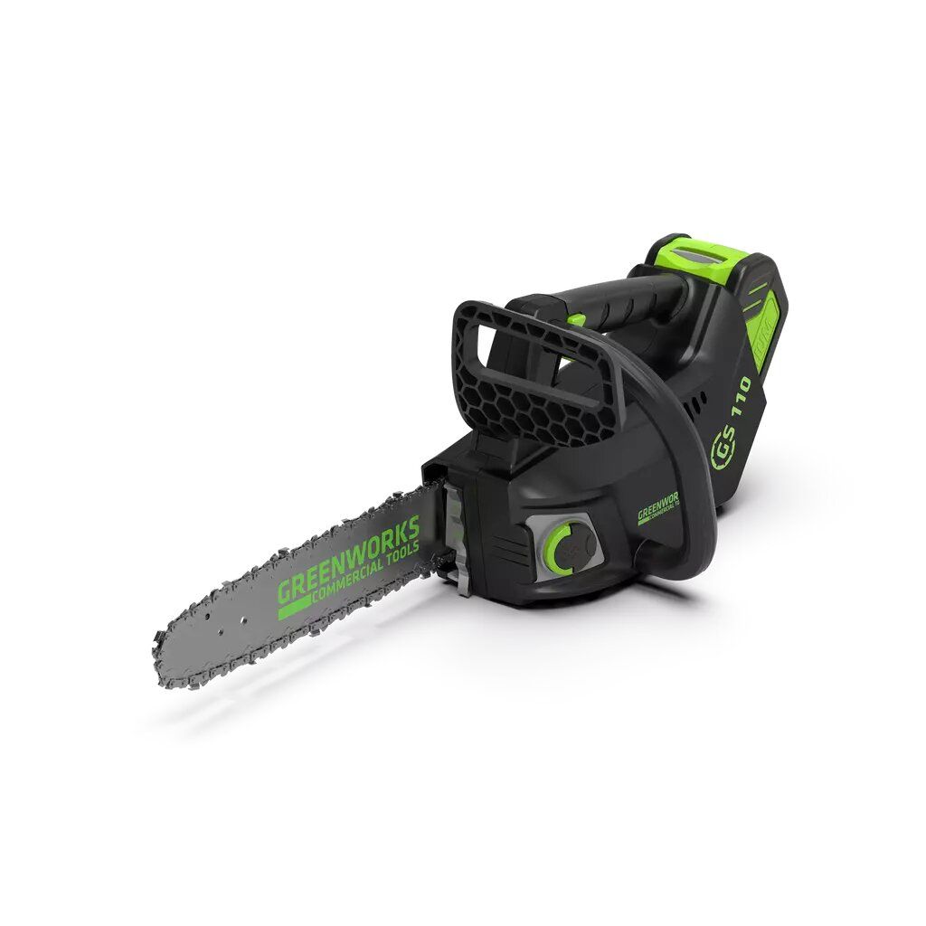 Greenworks GD40TCS 40V Cordless Top Handle Chainsaw - 25cm Bar