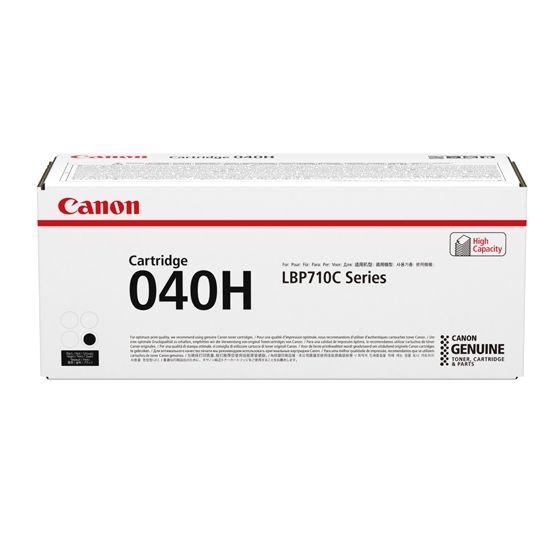 Canon 040H Black Toner Cartridge - 1 Pack - Compatible with LBP712Ci