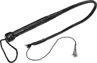 Kiotos Leather - Single Tail Zweep - 90 cm - Zwart