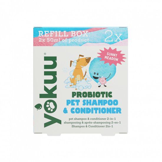 YOKUU Probiotische Shampoo & Conditioner Navulverpakking - 2 stuks