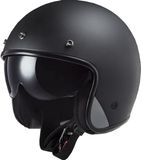 LS2 OF601 Bob II Solid Mat Zwart 06 Jethelm - Helm