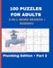 2-in-1 Puzzle Book for Adults: 100 Brain Games (50 Plumbing Word Search & 50 Sudoku) – Part 2: Fun & Challenging Word Search and Sudoku Puzzles for ... Tradesman | Perfect Gift for Puzzle Lovers