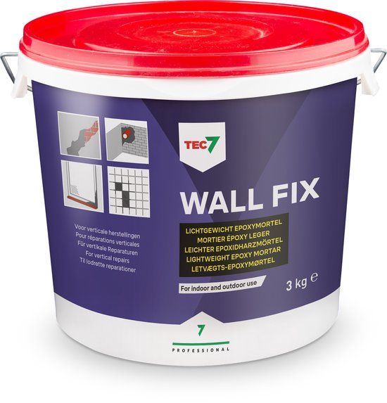 Tec7 Wall Fix - Lichtgewicht epoxymortel - 3 Kilos