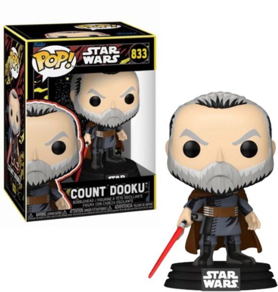 Funko Pop! Star Wars: May the Fourth - Count Dooku (Retro) #833