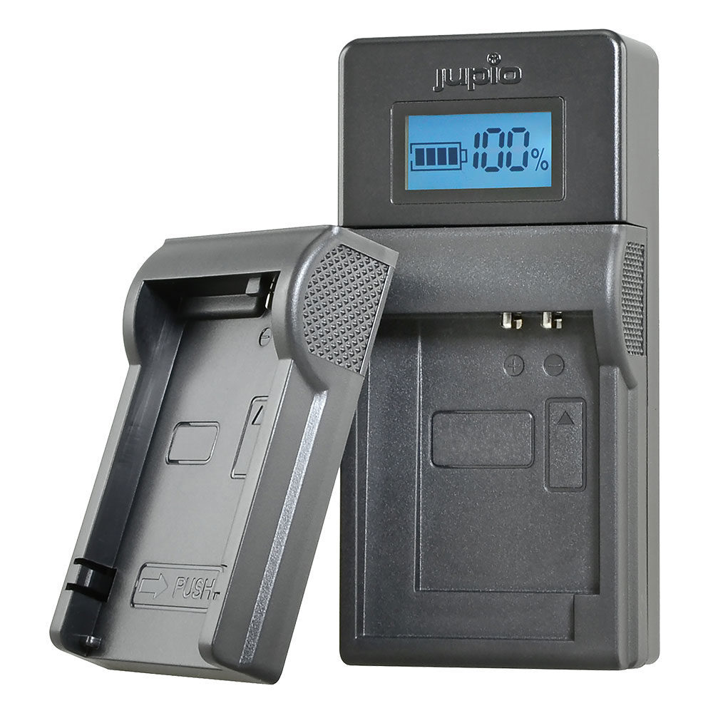 Jupio Jupio USB Brand Charger Kit voor JVC/Samsung/Sony 7.2V-8.4V accu
