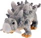 Wild Republic Knuffel Ankylosaurus 25 Cm Pluche Grijs