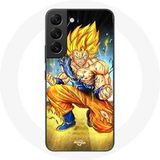 Maniacase Etui voor Samsung Galaxy S22 Son Goku Drakenbal