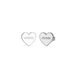 Guess JUBE02171JWRHT-U Oorbellen Zilverkleurig