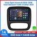 Awesafe Autoradio Convient pour Opel Vivaro B 2014 à 2018 - Convient pour Renault Trafic III 2014 à 2021 - Carplay & Android auto - 2Go+64Go - GPS Navigation Bluetooth WIFI