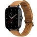 Strap-it Amazfit Bracelet cuir (brun)