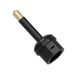 HDSupply Audio Adpater, Mini Toslink stekker naar Toslink-aansluiting, 3,5 mm optische Toslink-adapter voor subwoofer, soundbar, tv, hifi, versterker, zwart
