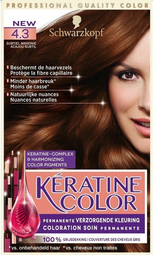 Schwarzkopf 4.3 Subtiel Mahonie