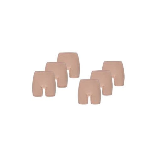 Apollo Morethansocks - Bamboe short dames - 6-Pack - Maat S t/m XL - Skin