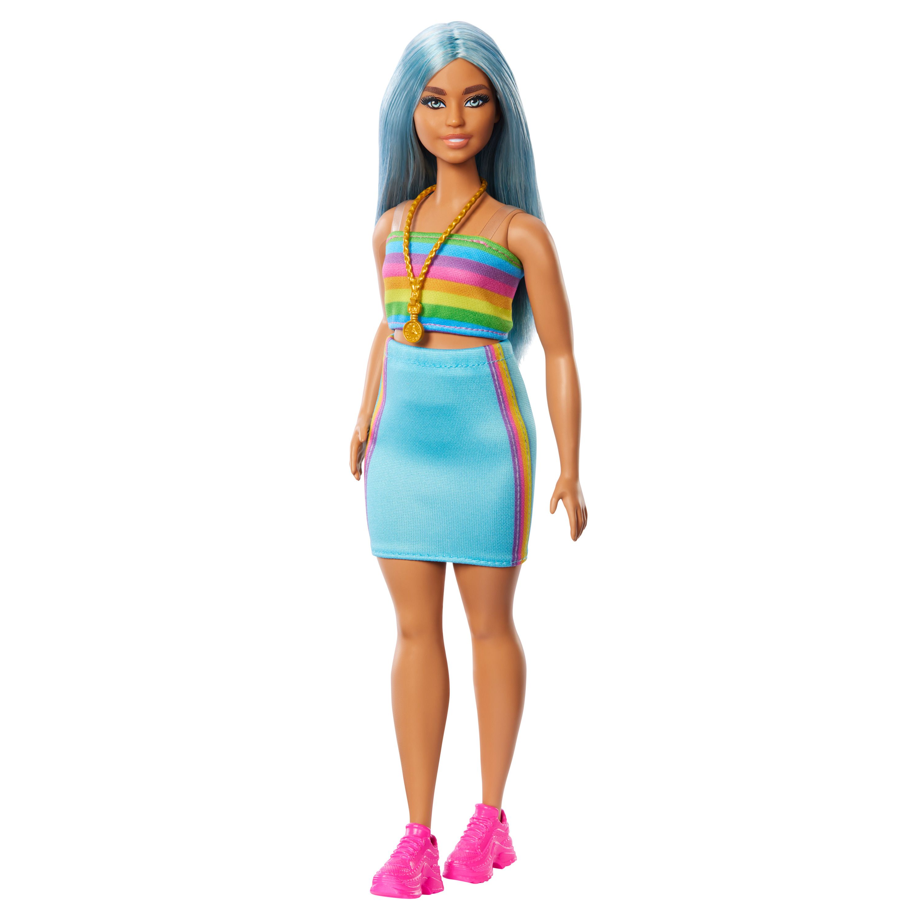 Barbie Fashionistas Pop - Multicolour Fashion Doll for Girls - HRH16