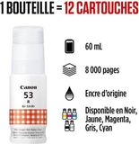 Canon Inktfles - GI-53R - Rood - Compatibel met Pixma G650 en G550 - (4717C001)