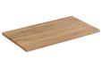 Elise Oak Plateau de meuble de salle de bain 60 cm aspect chêne doré MDF